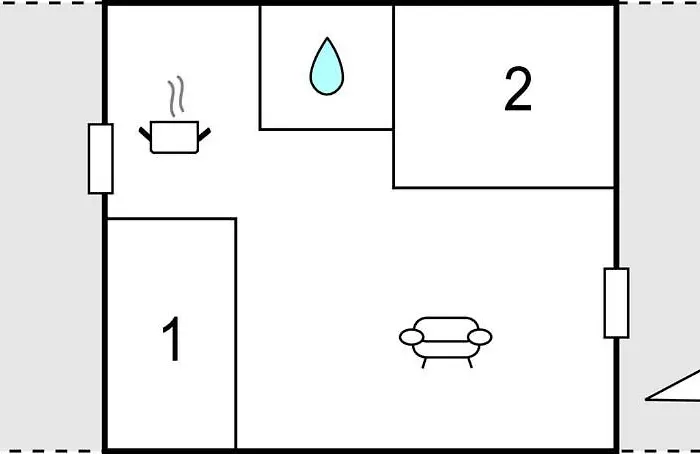 Two-bedroom In 別荘 ボルコップ